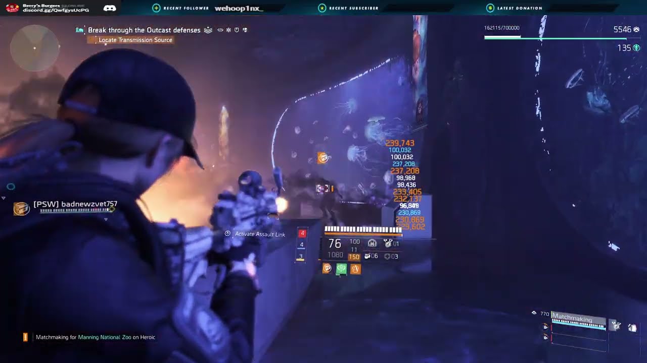 The Division 2 | Farming Stretch Goals Cache | Manning National Zoo | Heroic