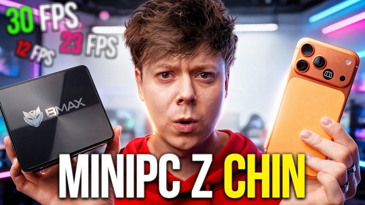 Tani MINI PC z CHIN nada się do GIER? 😵‍💫 Dual OS Bazzite i Windows 11