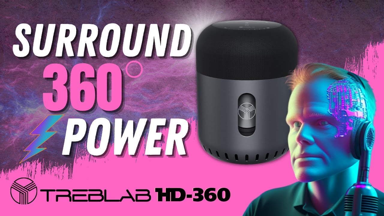 Громкие ритмы на 360°! Распаковываем потрясающую колонку TrebLab HD360! ⚡СИЛА BLUETOOTH! ⚡