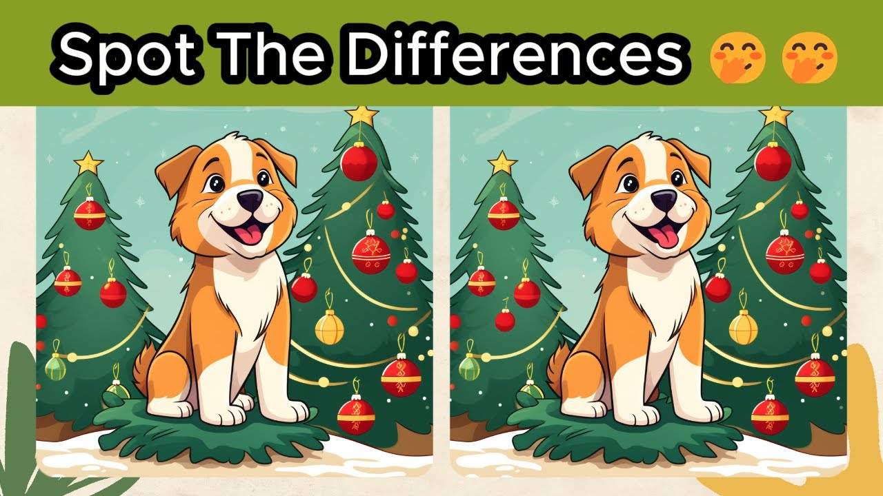 [Spot the Difference] ⚡️60sec.Quick and Enjoyable Brain Puzzle🧩 FindTheDifference71