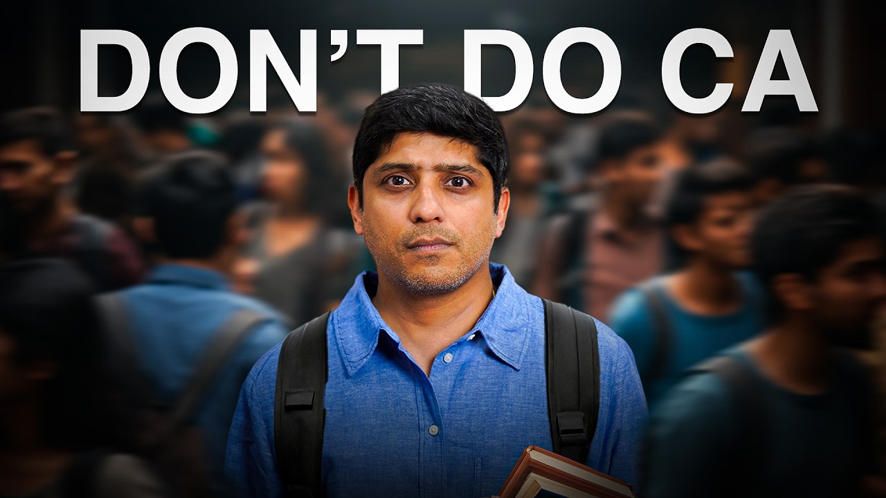 I Investigated India's FAILED CA (Chartered Accountancy) Course! 😥