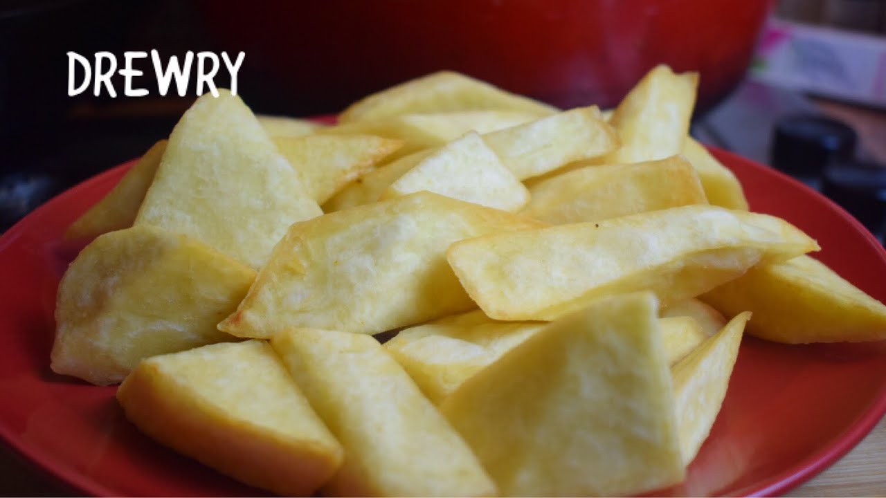 FRY SPICY YAM LIKE A GHANAIAN!! (FRYING TIPS!) PT2