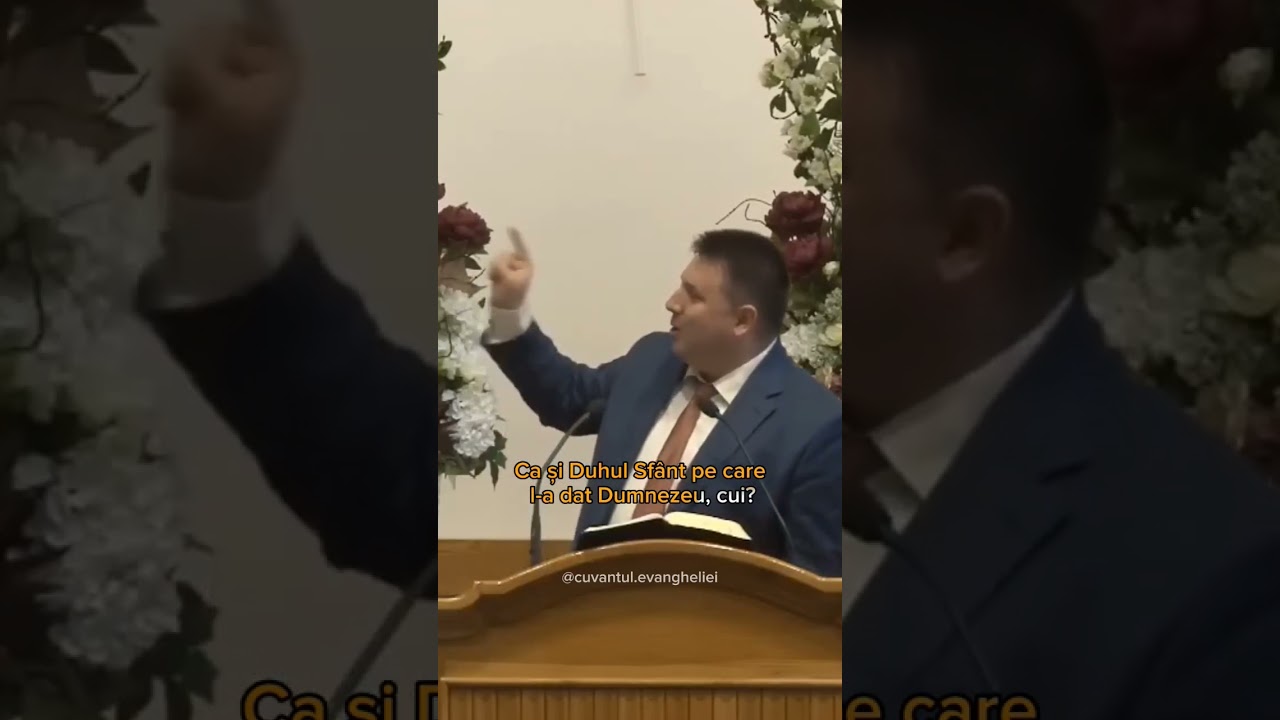 Cui dă Dumnezeu Duhul Sf&acirc;nt? - Gabi Floruț