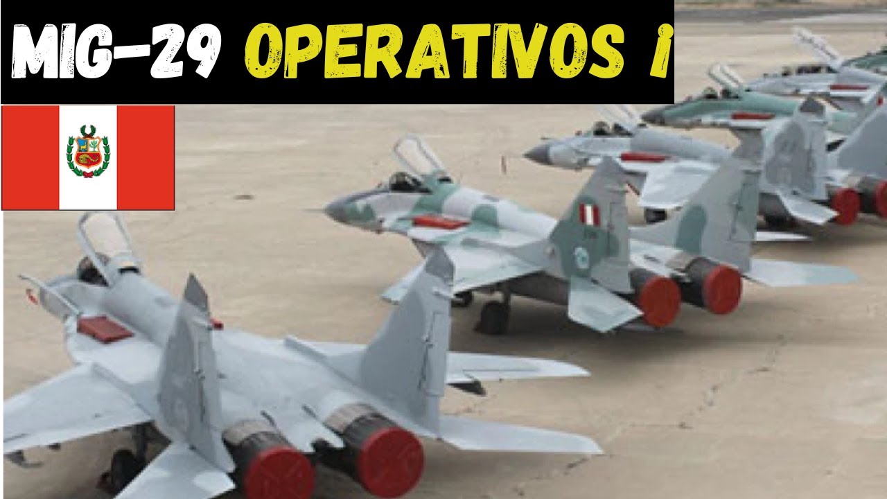 Así se preparan los MiG-29 en Perú para cualquier amenaza