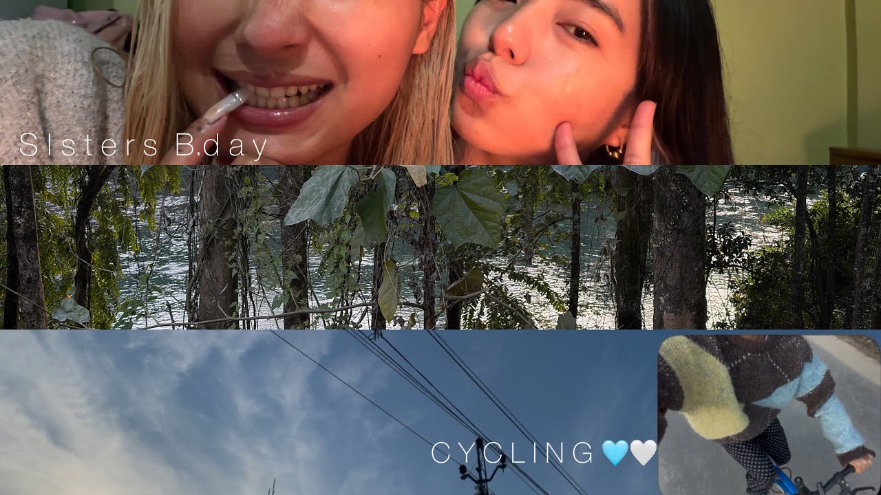 DAILY VLOG: reconnecting with nature 🌱/ cycling 🚴 