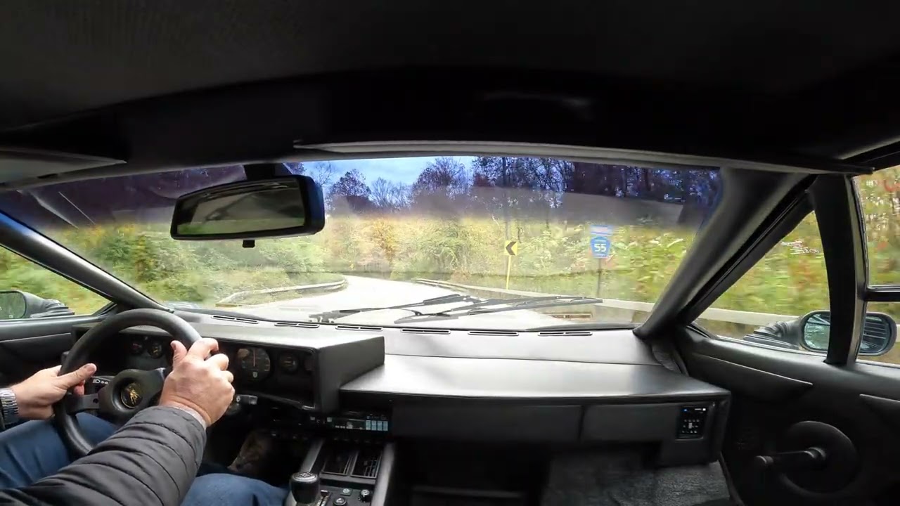 1988 Lamborghini Countach 5000 QV Test Drive