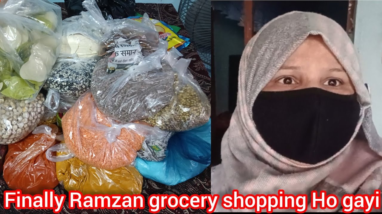 Ramzan grocery shopping ho gai 🛍️#sahiba khan #daily vlog# family vlog #full blog thanks for watchin