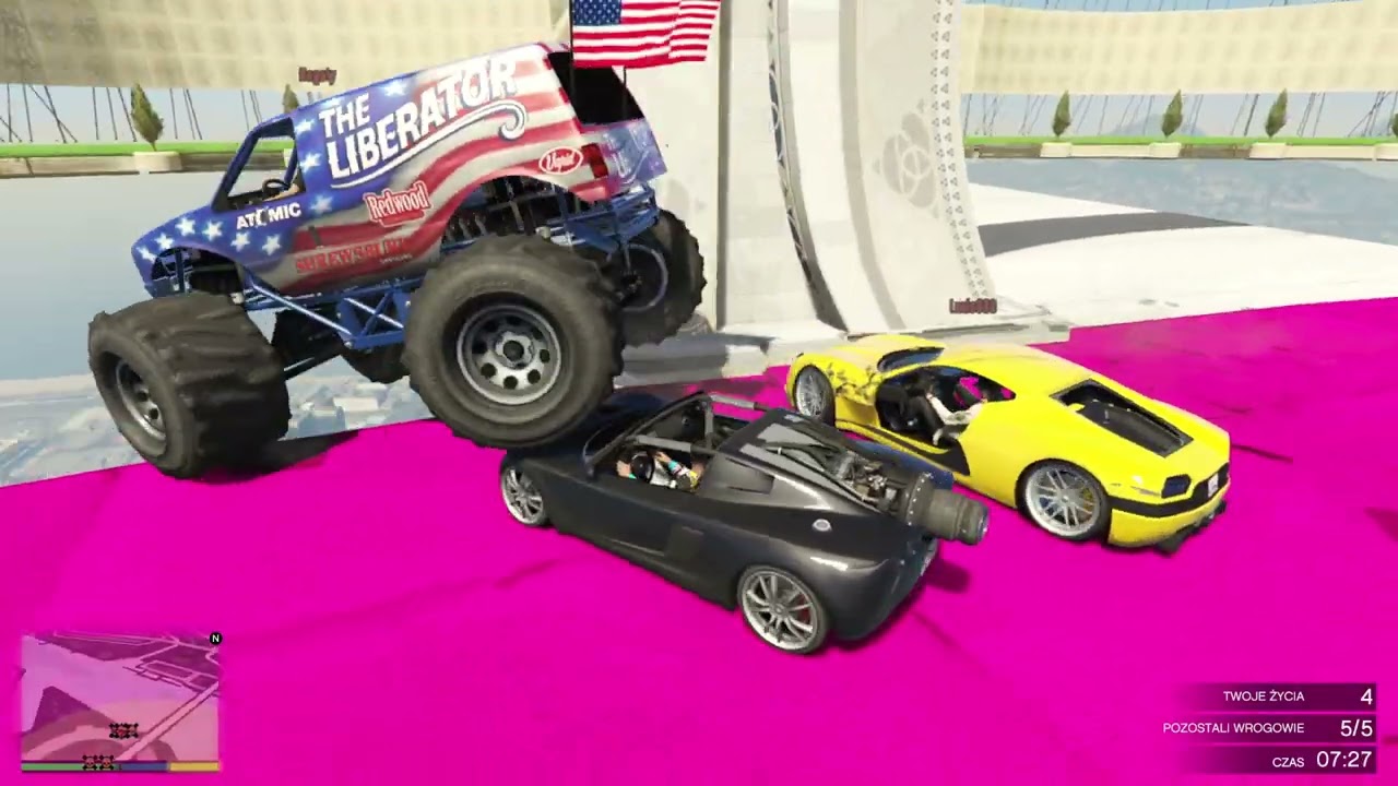 Chaotyczne sumo w GTA 5 Enchanced | Ekipa HOGS