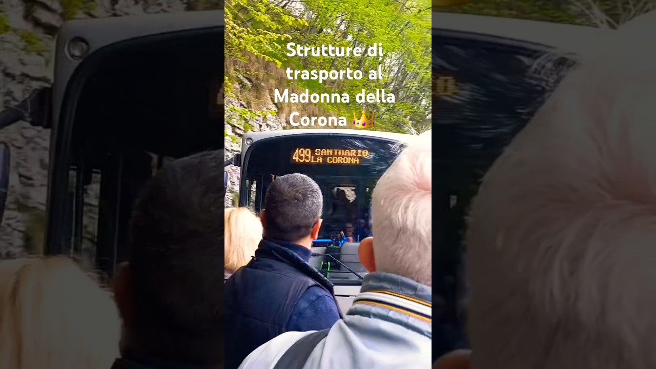 Strutture di trasporto al Madonna della Corona #travel @2025.