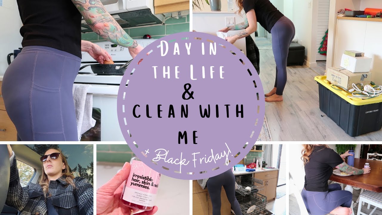 DAY IN THE LIFE & CLEAN WITH ME || IRRESISTIBLE ME HAIR BLACK FRIDAY!