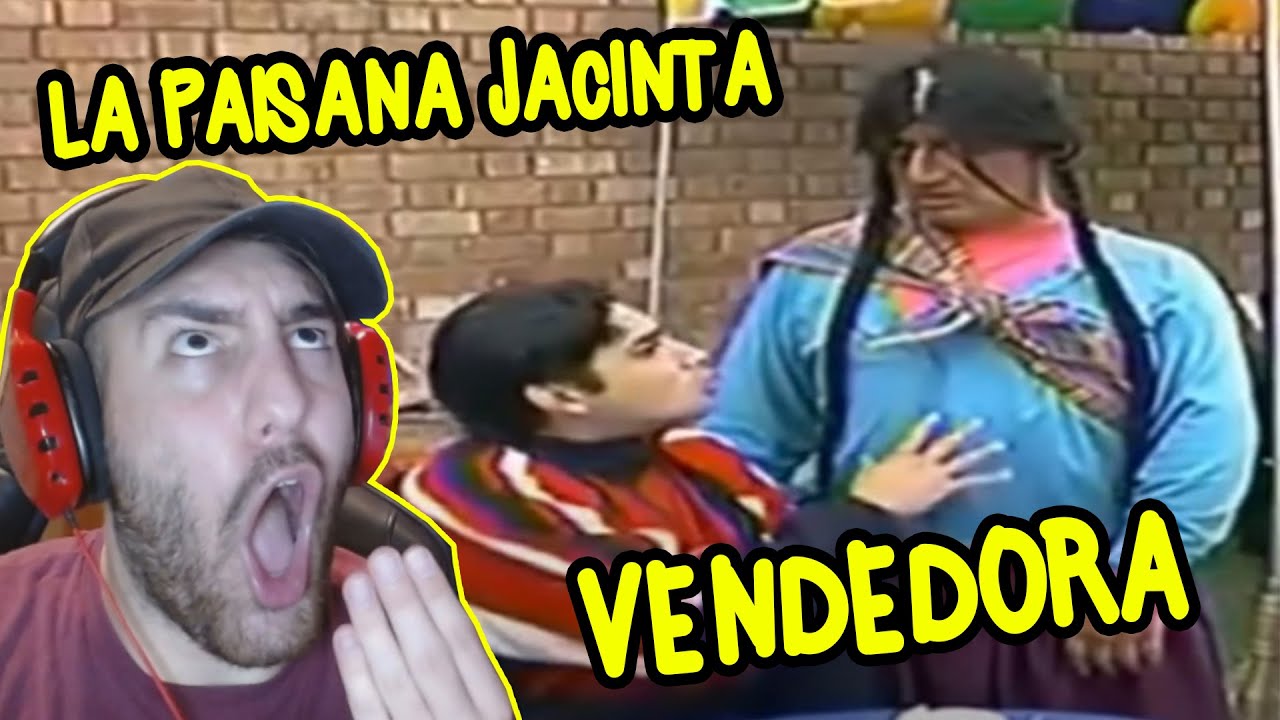 LA PAISANA JACINTA ES VENDEDORA DE CALDO DE GALLINA🐔 - LA PAISANA JACINTA (REACCIÓN)