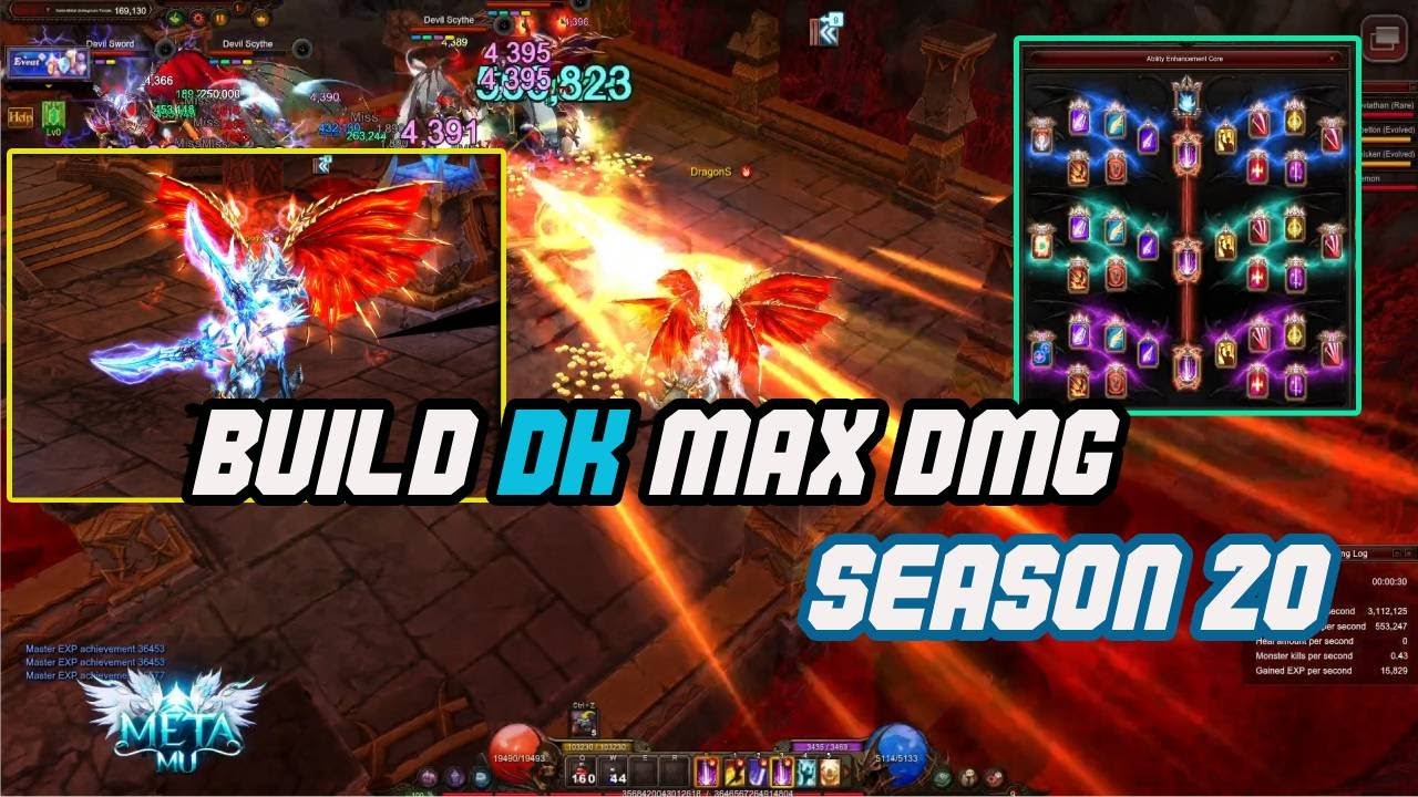 DK Season 20 Build #2: Build Dark Knight Max Damage – Sát Thương Cực Khỏe