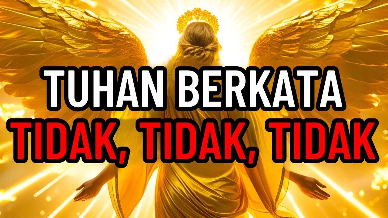 JIWA TERPILIH 👑 tuhan berkata ini perangkap. Jangan buat kesalahan ini. Pesan darurat 🙌