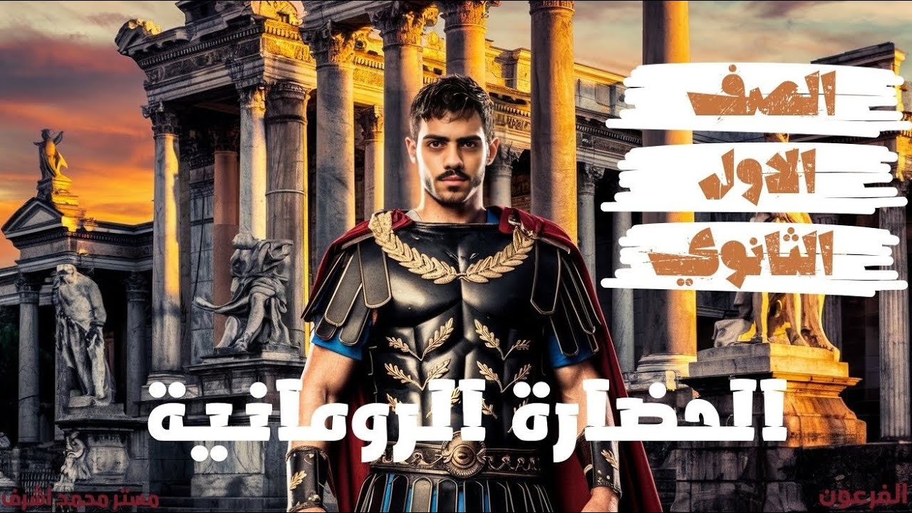 الحضارة الرومانية | الصف الاول الثانوي | دفعة 2025 | الفرعون محمد اشرف