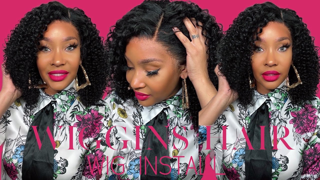 $159 | SUPER CUTE AND NATURAL SHORT CURLY BOB WIG INSTALL| FT. WIGGINS HAIR