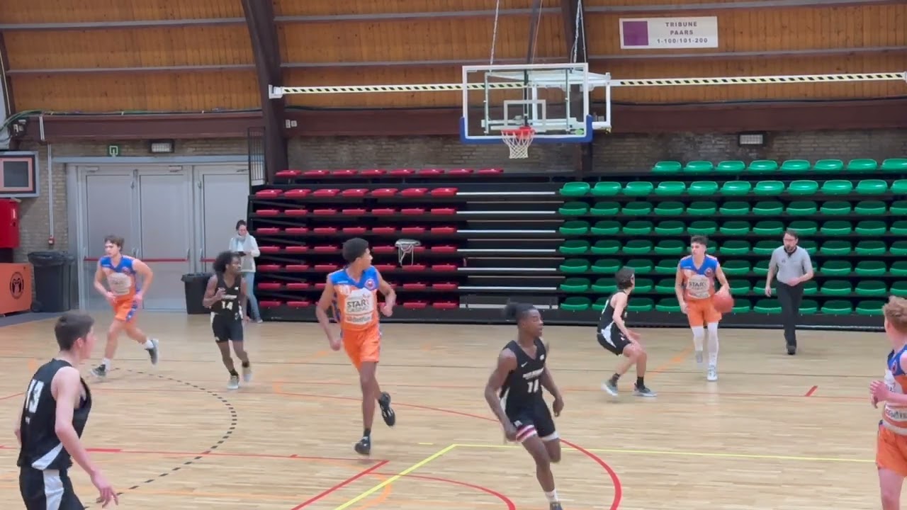 U21 Bavi Vilvoorde vs Elite Academy Antwerp (Red Vic): 102-86
