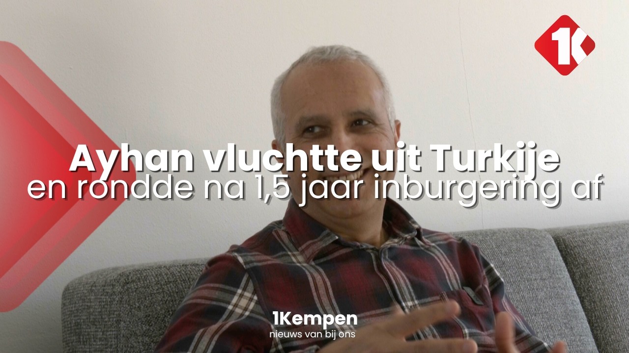 Ayhan vluchtte uit Turkije en rondde na 1,5 jaar inburgering af: ‘Leven is doorgaan’