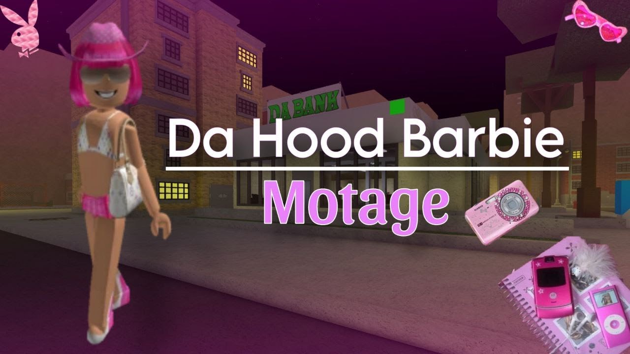 Da Hood barbie montage - Roblox