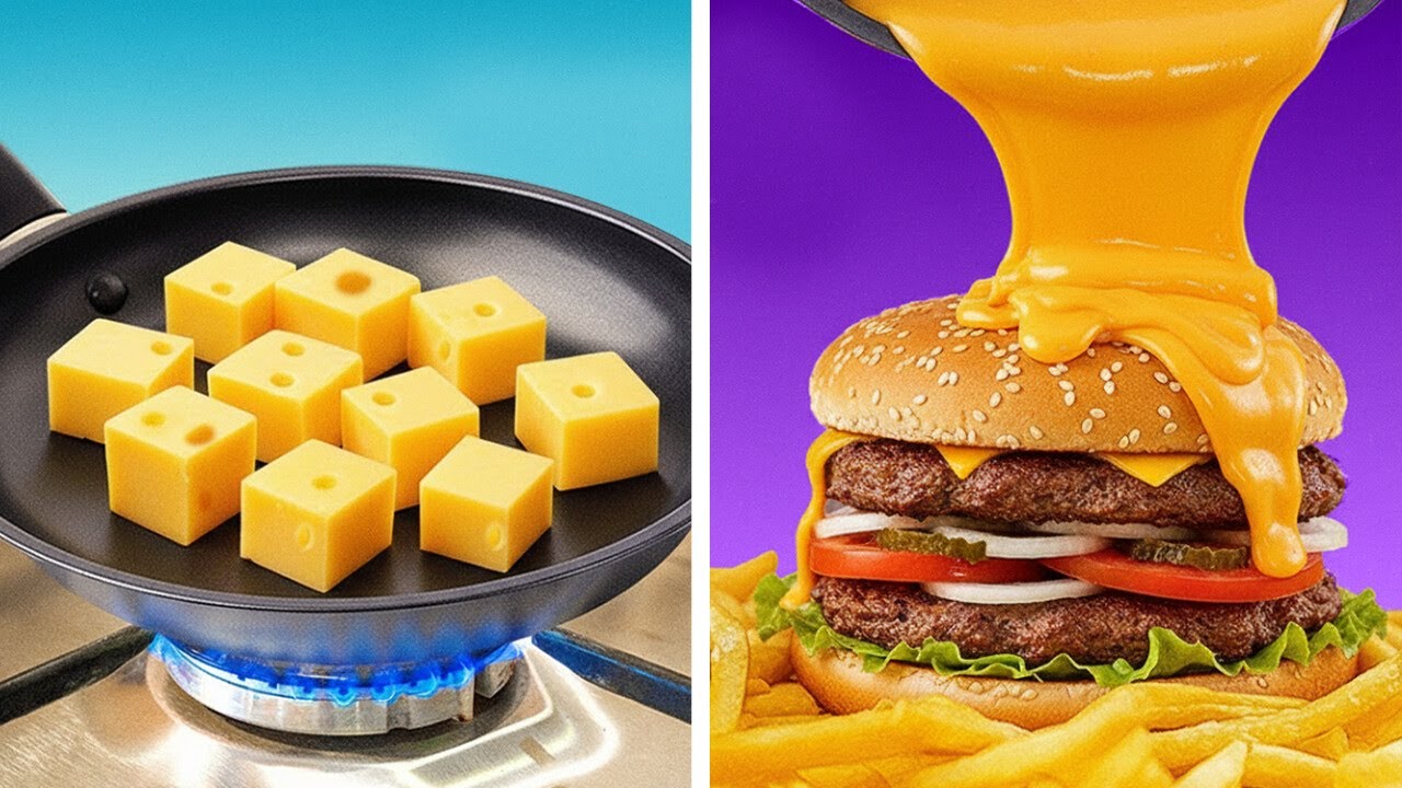 Melty Cheesy Recipes Perfect for True Fast Food Addicts 🧀