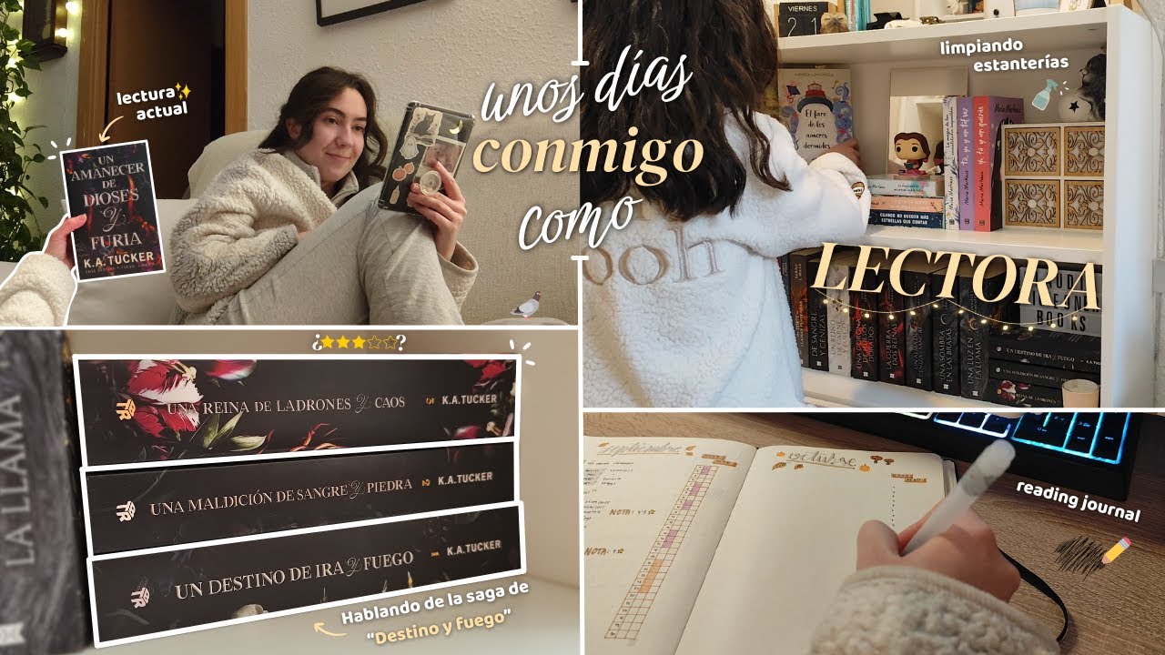 Unos días conmigo como lectora, pero hace frío 🥶 | Claudia Pigeoner