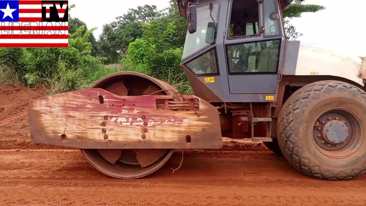 Road rehabilitation finally enters Zwedru, Grand Gedeh County, Liberia