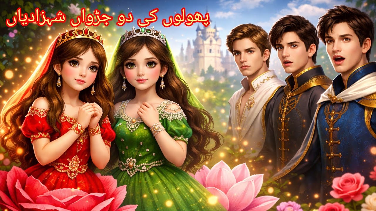 👑 Jurwa Shehzadiyon Ka Raaz 🌸 | Aakhri Scene Har Dil Rula Dega | Fairy Tale Cartoon