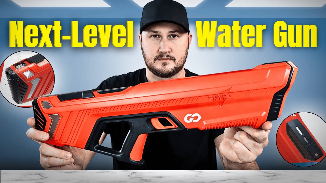 Mini Automatic Water Blaster - 10 Must Try Outdoor Gadgets