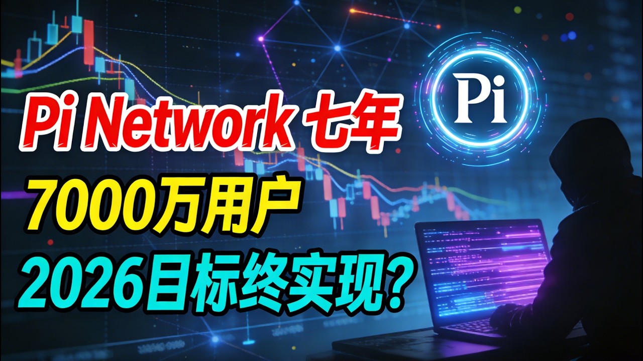 Pi Network：七年！7000 万用户！2026目标终实现？！