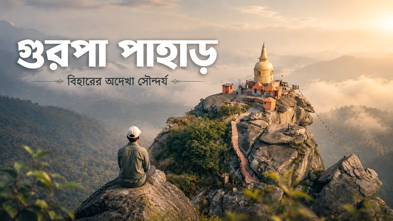 GURPA HILL - বৌদ্ধধর্মের ২৫০০ বছর পুরোনো ইতিহাস | Solo Trip to Bihar |