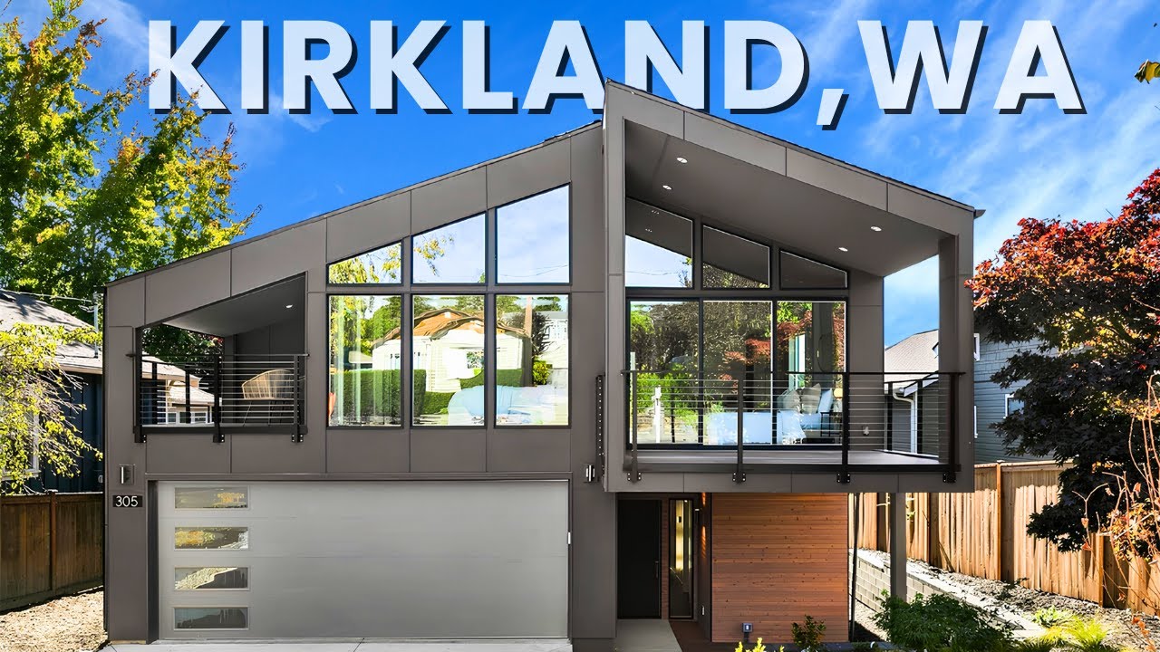 Inside a $3M+ Luxury New Construction Home In Kirkland, WA| Short Walk to Downtown!