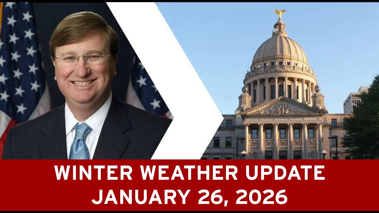 January 26, 2025 - Governor Tate Reeves Press Conference