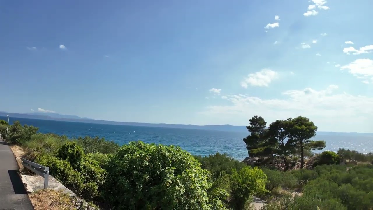 🔆🌴Croatia 🇭🇷 - welcome to Podgora 4K/60fps (2025)