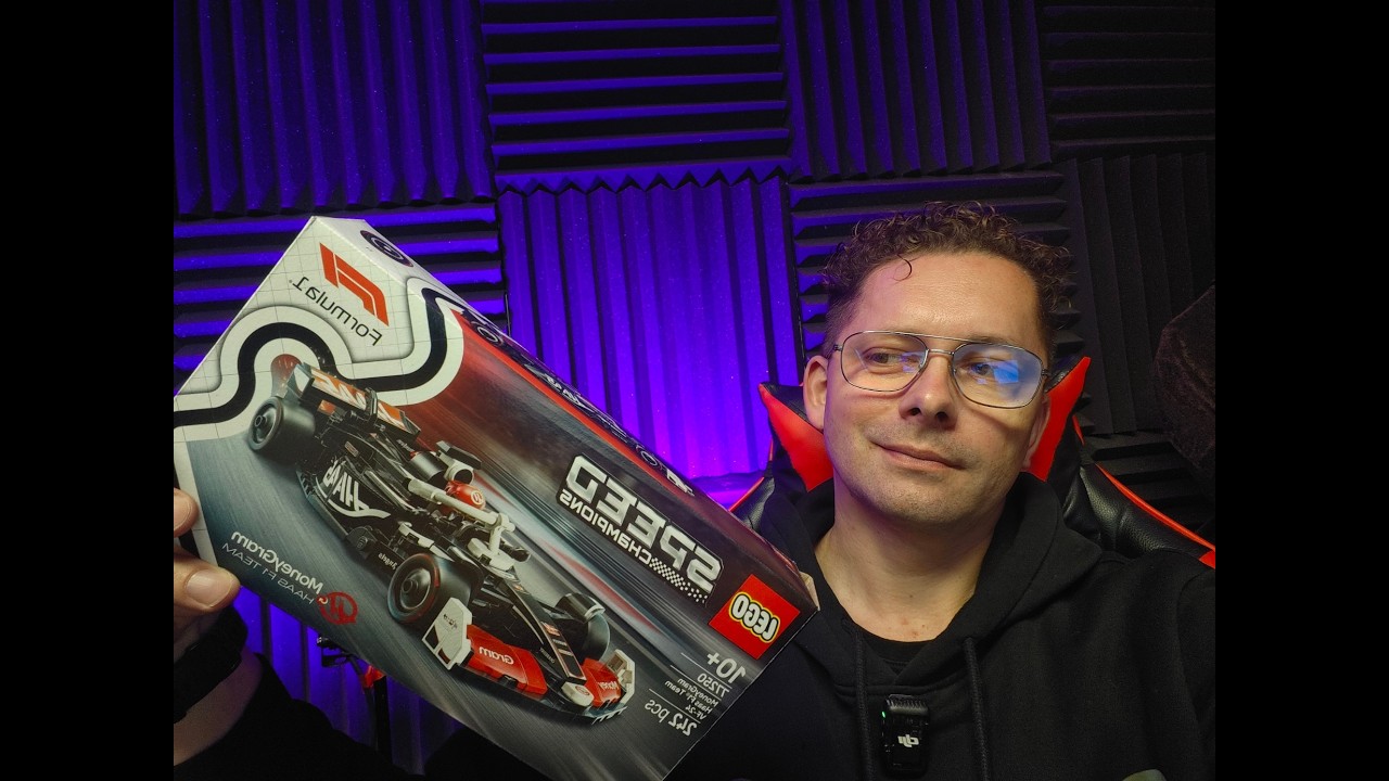 Buduję Lege Formula 1 Speed Champions Haas F1 Team