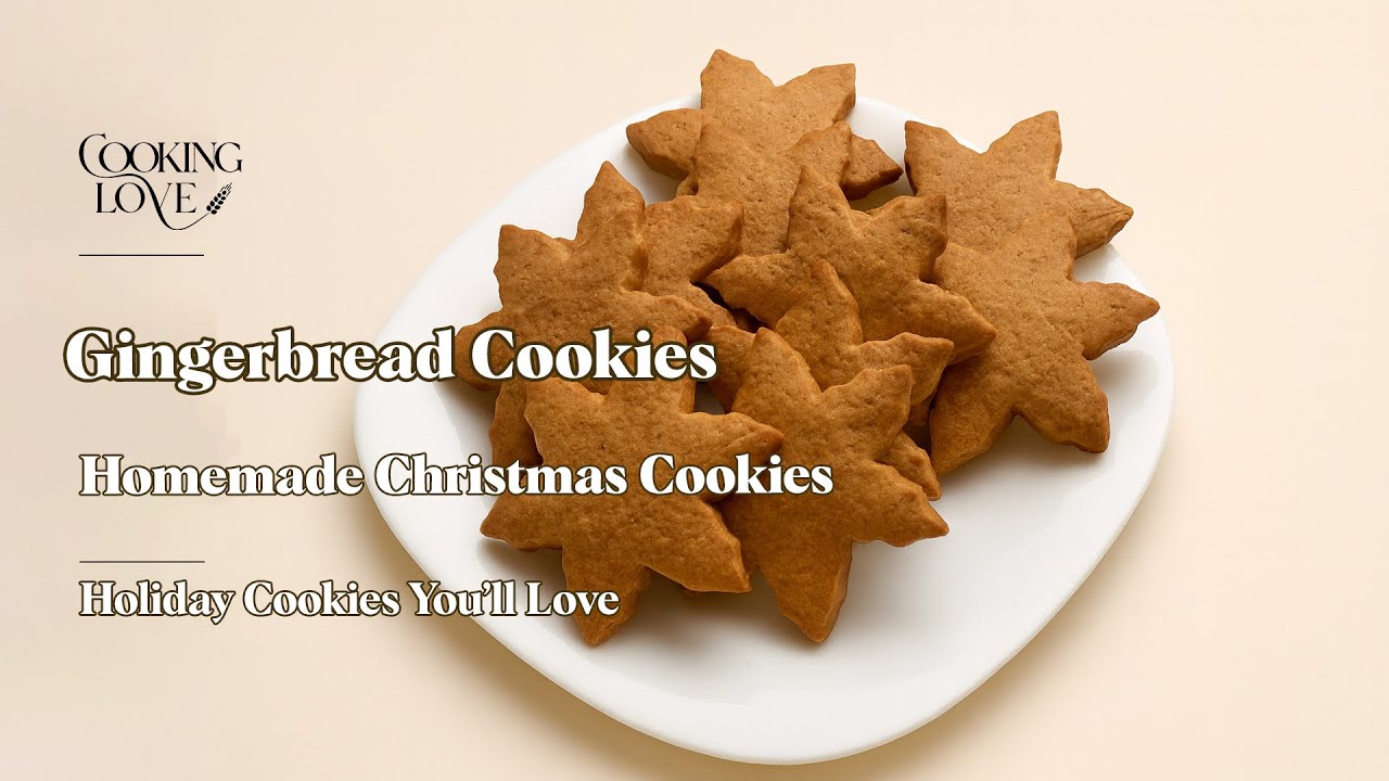 “Easy Gingerbread Cookies for Christmas | The Only Recipe You’ll Ever Need!”