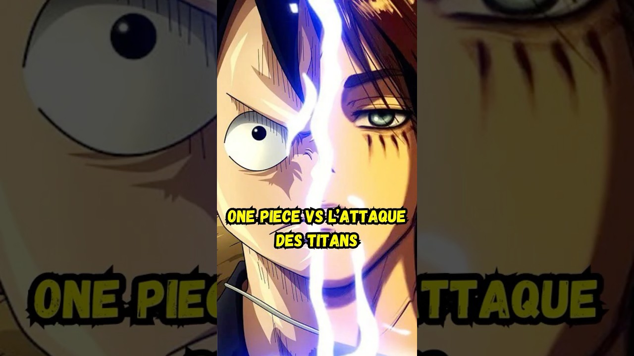 La taille des g&eacute;ants dans one piece compar&eacute; aux titans de l'attaque des titans #onepiece #snk #anime