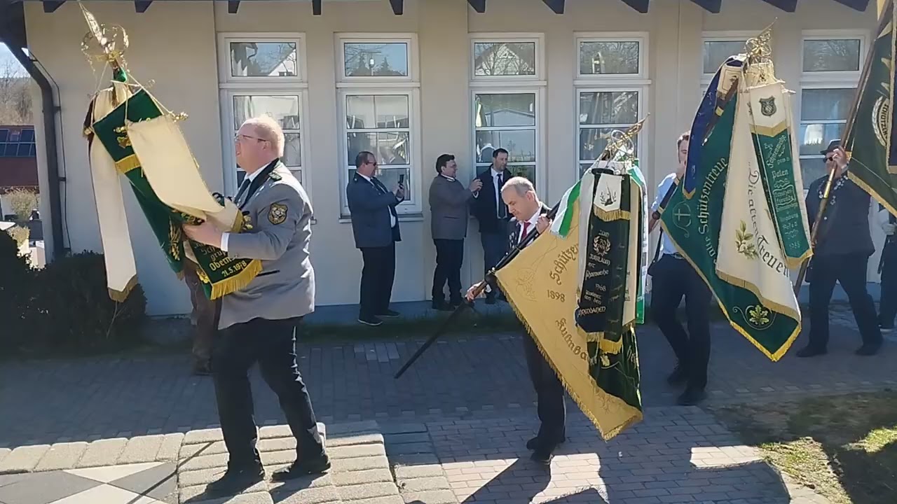 Gausch&uuml;tzentag 2025 in Seybothenreuth, Einzug der Vereine