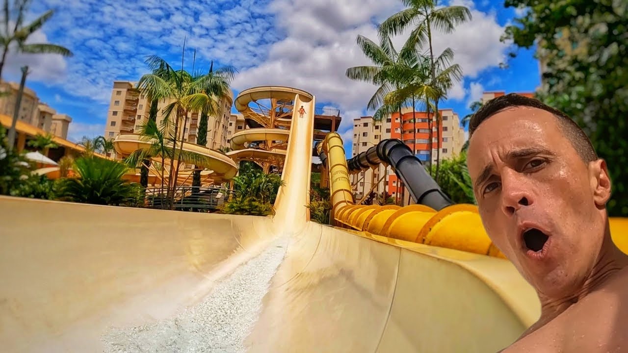 INSANO... WATER PARK, CALDAS NOVAS... ÁGUAS QUENTES... 👏🏻🌈✨