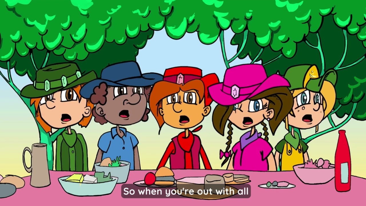 Bootscoot'n Betty & Friends of the Aussie Outback Official Kids Music Video
