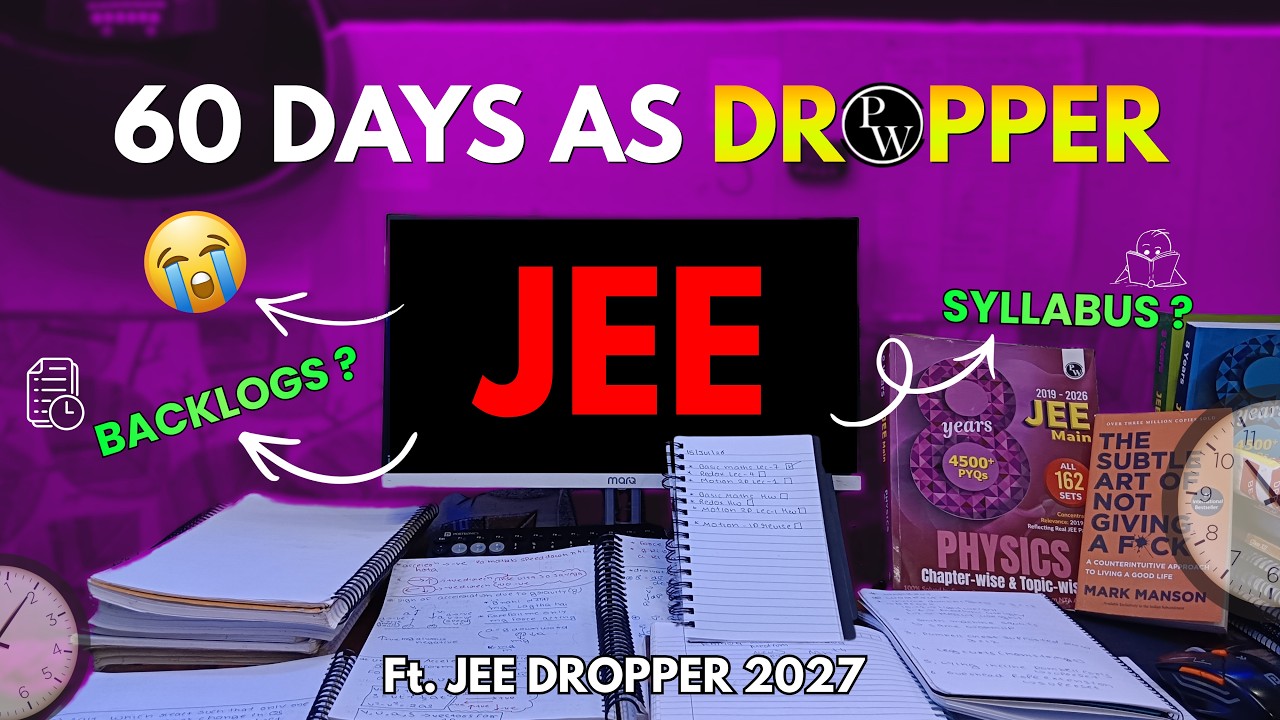 🔥 Second Month Progress & Reality 😭 | JEE Dropper 2027