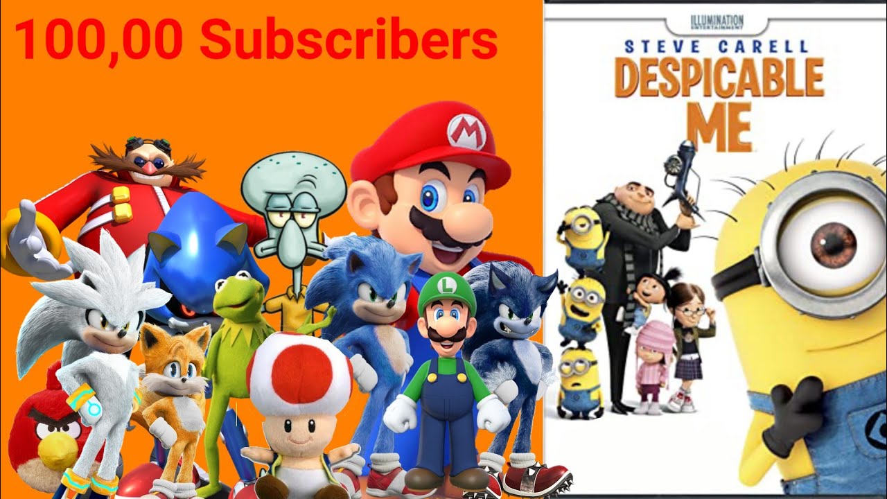 DVD Opening: Despicable Me (100,00 Subscribers)