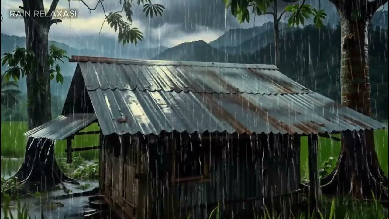 Sounds Of Rain And Thunder For Sleep - Rain Sounds For Sleeping - Thunderstorm Sounds, White noise