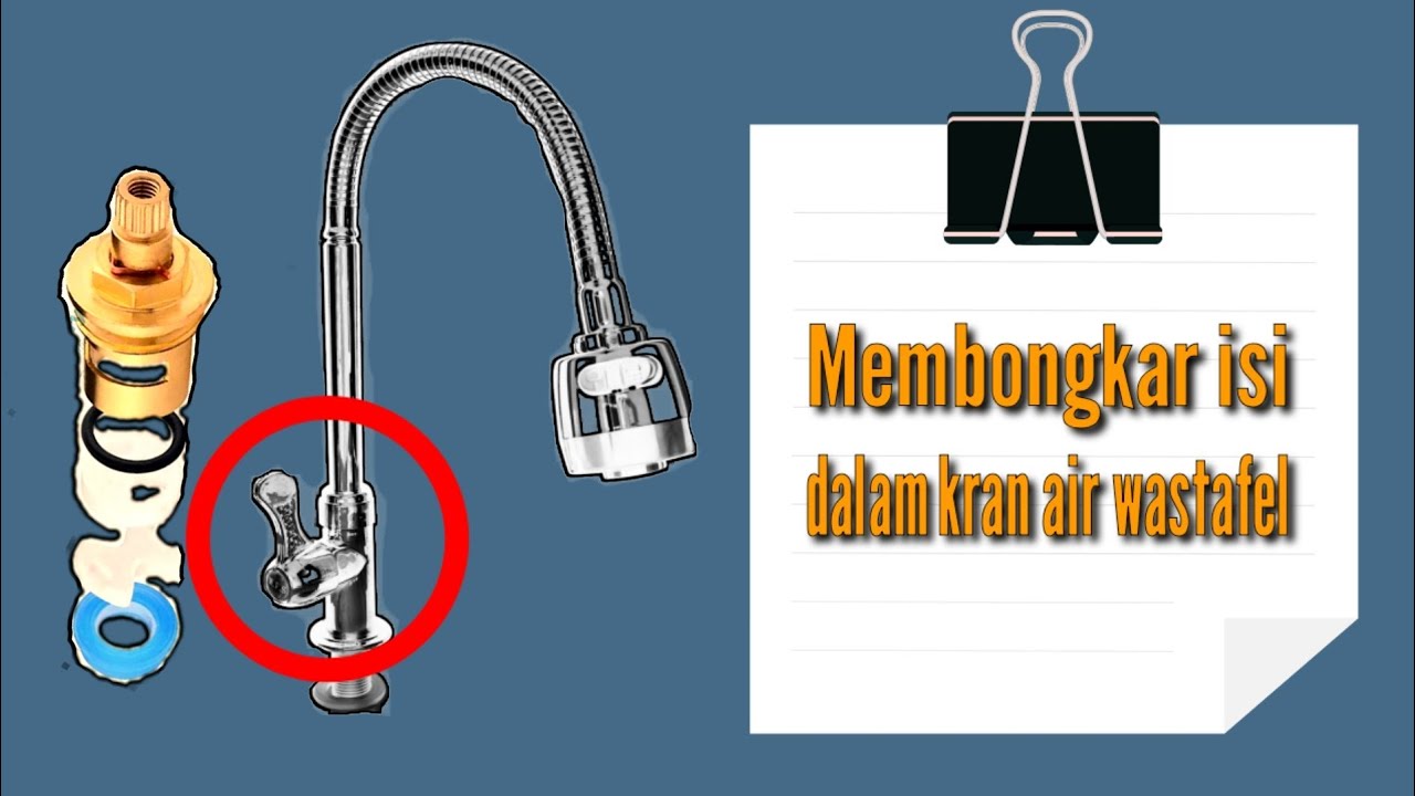 kran air wastafel cuci piring