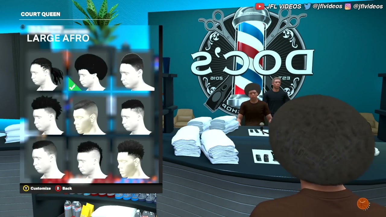 NBA 2K23: How To Change Hairstyle & Color! (Customize Hair)