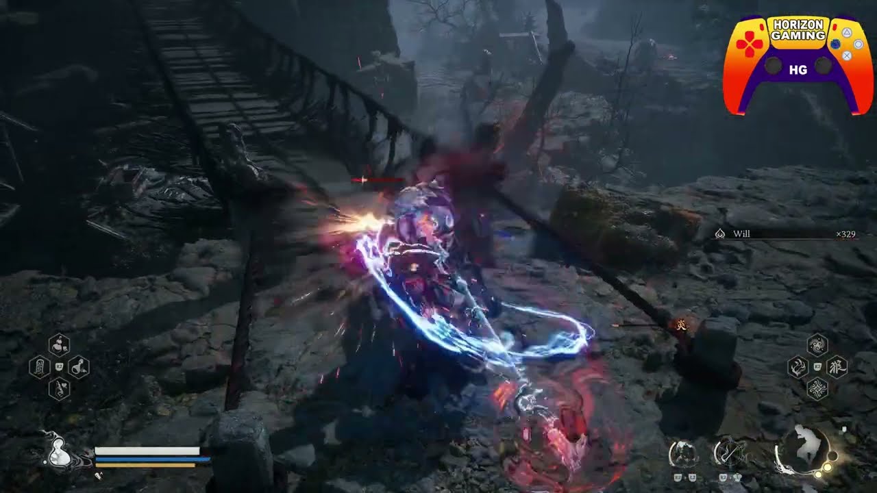 How to Activate Kang Jin Staff Electricity Effect - Lightning & Thunder Damage - Black Myth Wukong