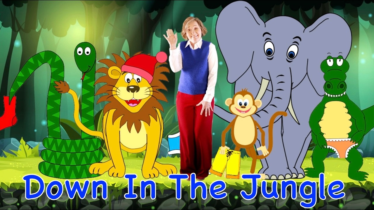 Down in the jungle, with Vicky Arlidge!