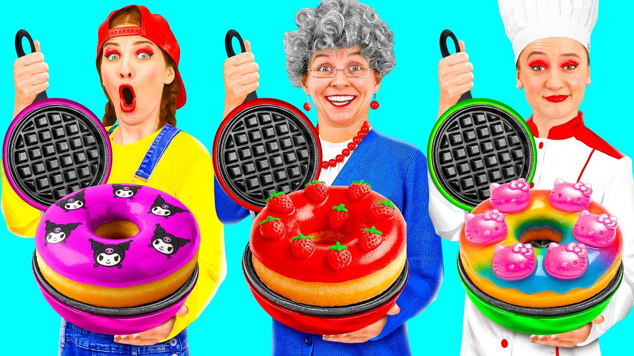 Sfida Di Cucina &mdash; Io vs Nonna | Semplici Trucchi di Cucina TeamTeen Challenge