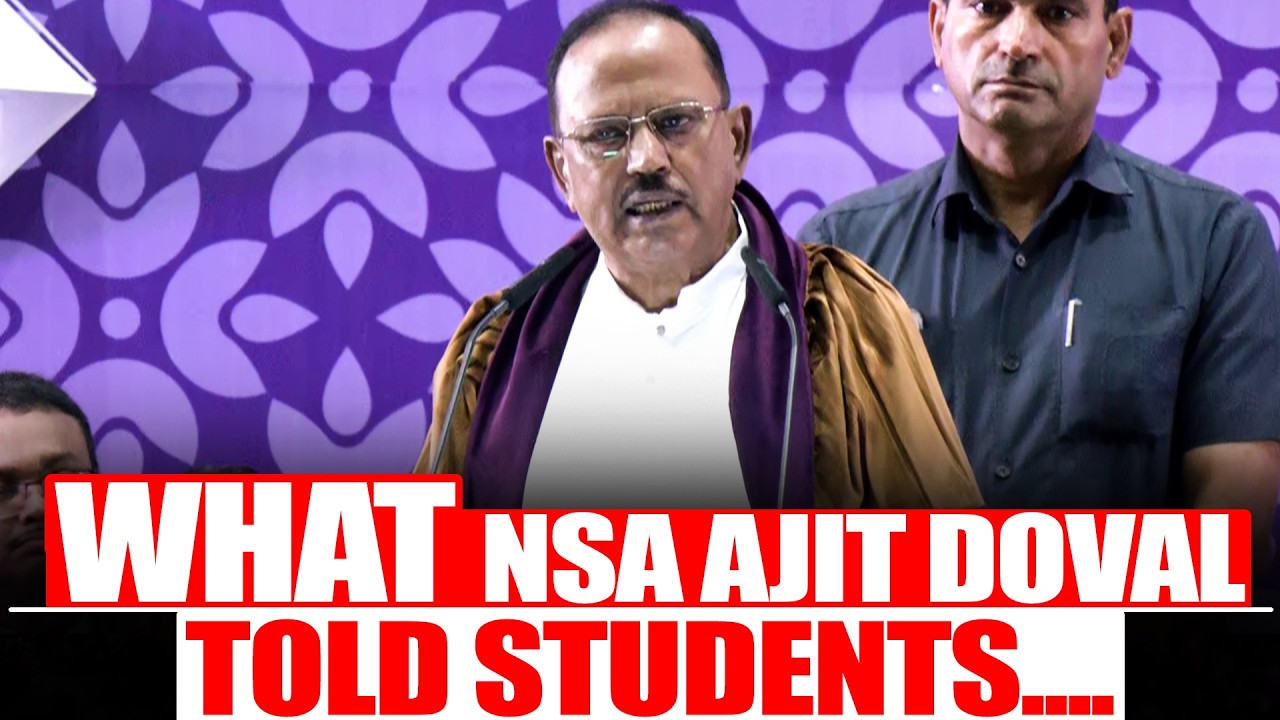 LIVE: NSA Ajit Doval & Harish Salve Interact with Students at IIT Roorkee I Ajit Doval