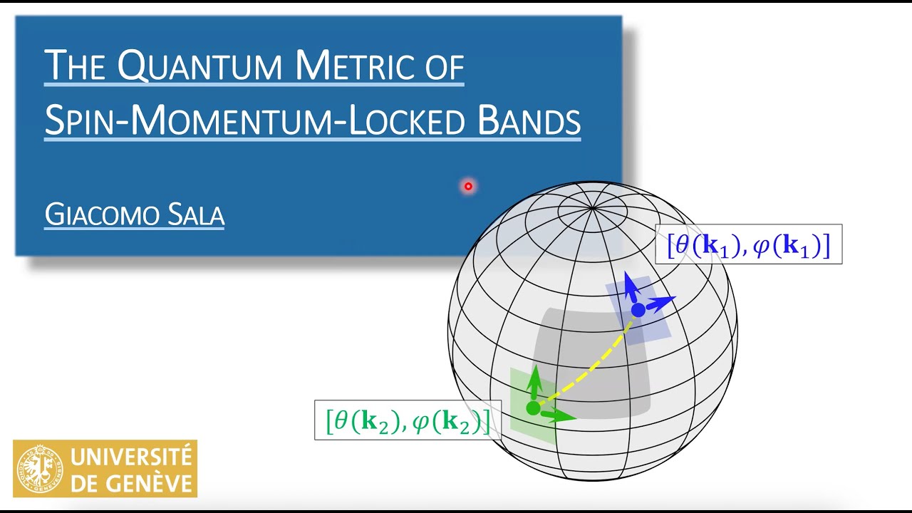 OBELIX  - Orbitronics Seminar:  The quantum metric of spin-momentum lock-ed bands, by Giacomo Sala