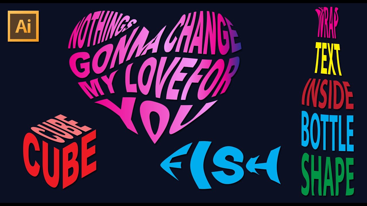Wrap Text inside a shape in Illustrator