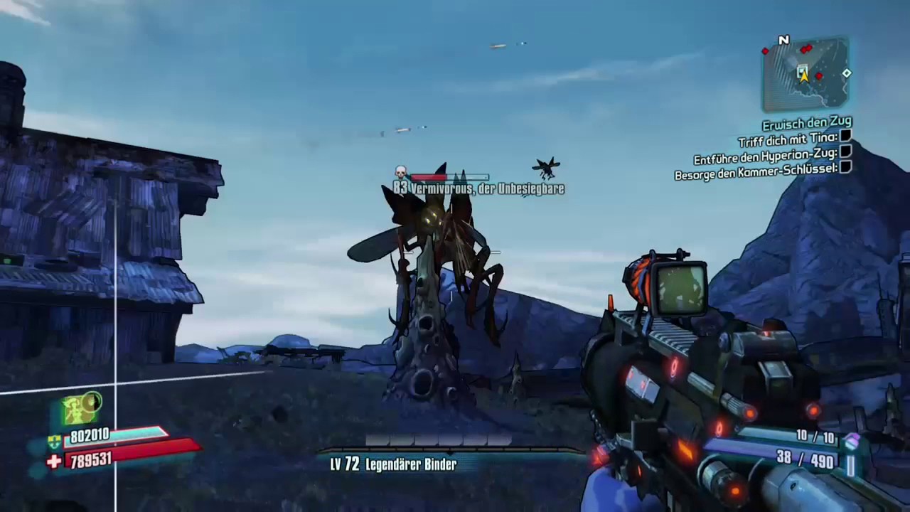 Borderlands 2 - Vermivorous, der Unbesiegbare, Übermacht Voraussetzung: 8, Singleplayer